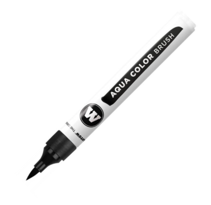 Molotow AQUA COLOR BRUSH Brushpen #022 deep black
