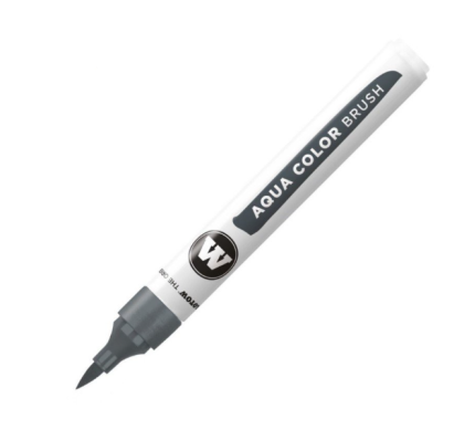 Molotow AQUA COLOR BRUSH Brushpen #029 cool grey 