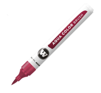 Molotow AQUA COLOR BRUSH Brushpen #043 burgundy