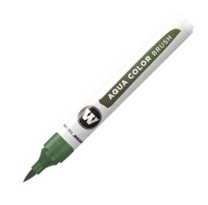 Molotow AQUA COLOR BRUSH Brushpen #050 olive