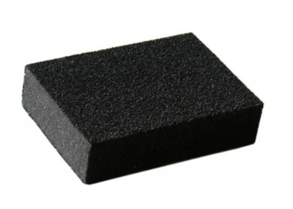 Brousící houbička čtyřhranná 180, 100x70x27mm - SPOKAR