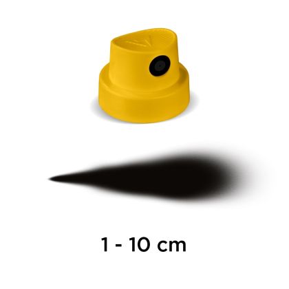 Molotow Spray Cap Yellow Fatcap yellow/black | 1 kus