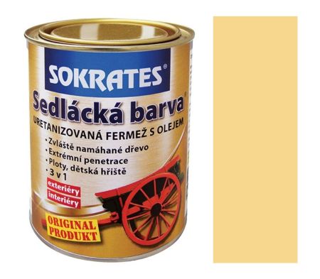 Sedlácká barva uretanizovaná fermež s olejem 0660 sv.okr. polol. 0,7kg