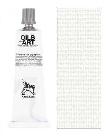 Olejová barva Renesans 20ml – 52 Bílá rychleschnoucí