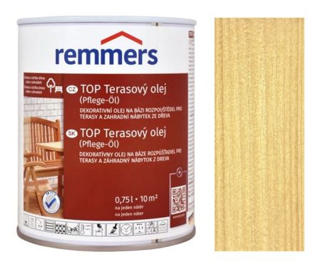 TOP TERASOVÝ OLEJ BEZBARVÝ 0,75L