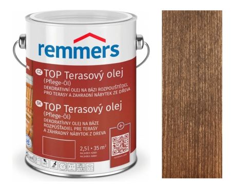 TOP TERASOVÝ OLEJ REZ.HNĚDÁ RC-860 2,5L
