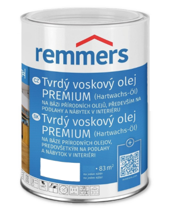 Tvrdý voskový olej Premium 0,75 l
