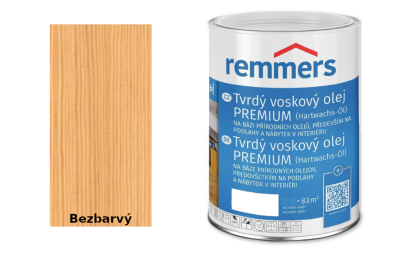 Tvrdý voskový olej Premium - Bezbarvý 0,75 l