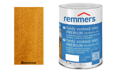 Tvrdý voskový olej Premium - Borovice 0,75 l