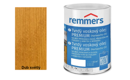 Tvrdý voskový olej Premium - Dub světlý 0,75 l