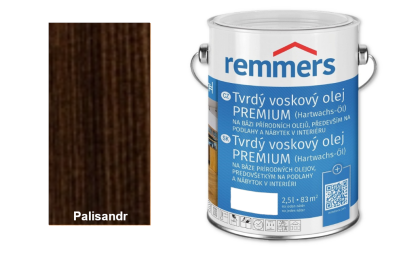 Tvrdý voskový olej Premium - Palisandr 2,5 l