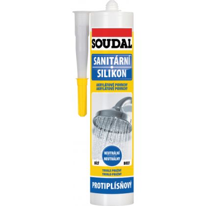 Sanitární neutrální silikon bílý 280ml
