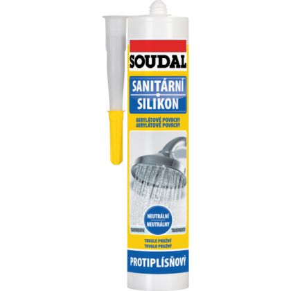 Sanitární neutrální silikon transparent 280ml