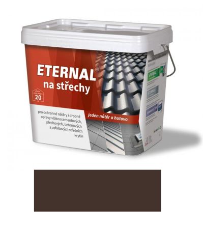 Eternal na střechy  10kg hnědá 309