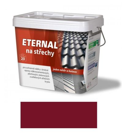 Eternal na střechy  10kg višňová 323