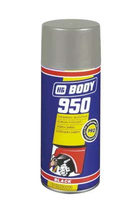 Body 950 šedý sprej 400 ml