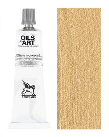 Olejová barva Renesans 20ml – 90 Zlatá