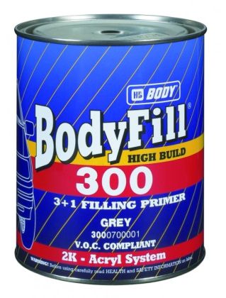 Body 300 plnič 3+1 šedý 1l