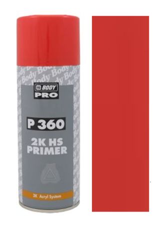 Body 360 sprej 400ml červený