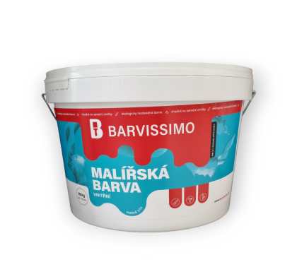 Barvissimo vnitřní malířská barva bílá 16kg