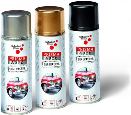 Sprej Prisma Auto 400ml, Superacryl stříbrný