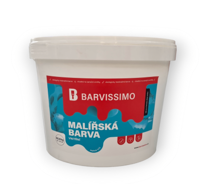 Barvissimo vnitřní malířská barva bílá 22,5kg