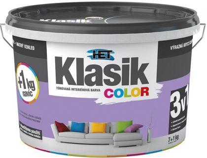 Het Color klasik fialový šeříkový 7+1 kg 0347 