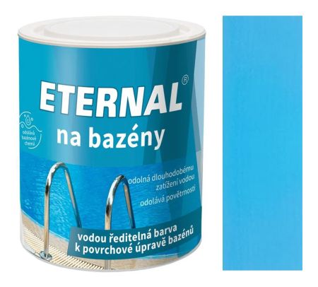 Eternal na bazény 1kg světle modrá