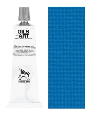 Olejová barva Renesans 60ml – 30 Modř blankytná