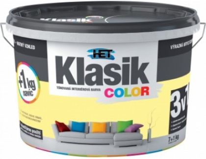 Het Color klasik žlutý zázvorový 7+1kg 0608