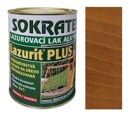 Lazurit PLUS alkyd. ořech 0,7 kg