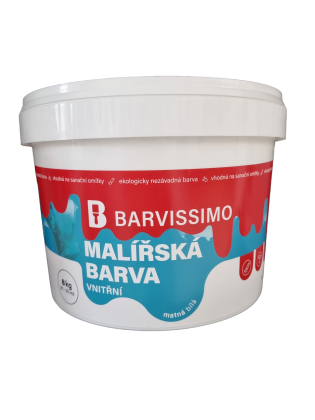Barvissimo vnitřní malířská barva bílá 8kg