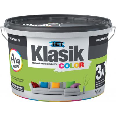 Het Color klasik zelený limetkový 7+1 kg 0597