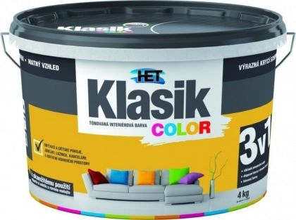 Het Color klasik žlutý 7+1 kg 0628
