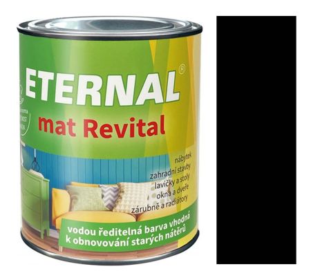 Eternal mat revital 0,35kg černá 213 