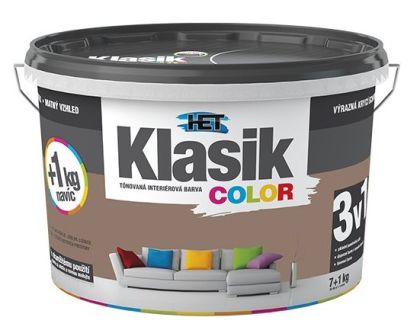 Het Color klasik hnědý nugátový 7+1kg 0297