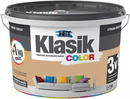 Het Color klasik světle hnědý 7+1 kg 0267 
