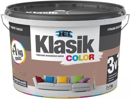 Het Color klasik hnědý 7+1 kg 0277