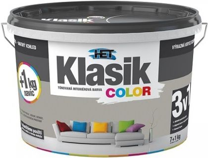Het Color klasik šedý 7+1kg 0147
