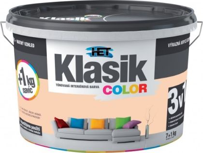Het Color klasik oranž broskvový 7+1kg 0728