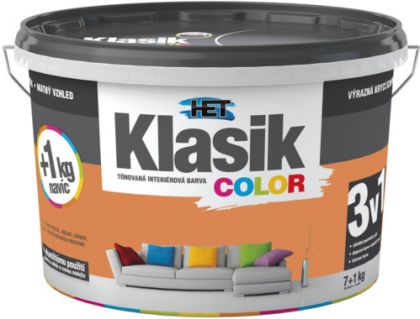 Het Color klasik oranž pastelový 7+1 kg 0747