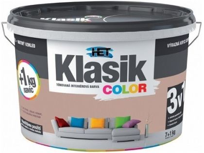 Het Color klasik hnědý ořechový 7+1kg 0257