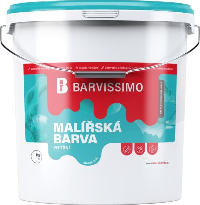 BARVISSIMO vnitřní malířská barva bílá