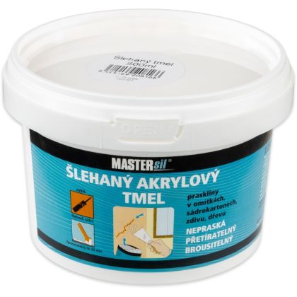 ŠLEHANÝ AKRYLOVÝ TMEL BÍLÝ 