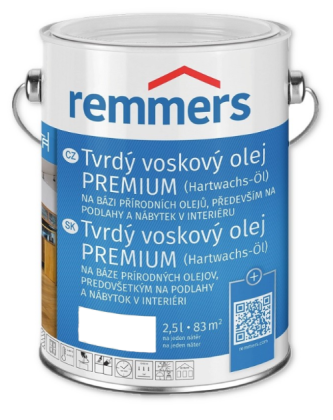 Tvrdý voskový olej Premium 2,5 l