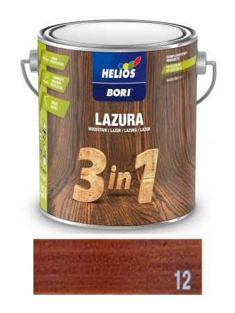 BORI lazura 3v1 makaser 12 2,5L