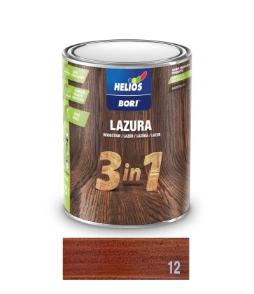BORI lazura 3v1 makaser 12 0,75L