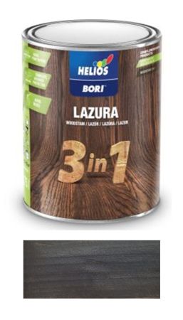 BORI lazura 3v1 antracit 17 0,75L