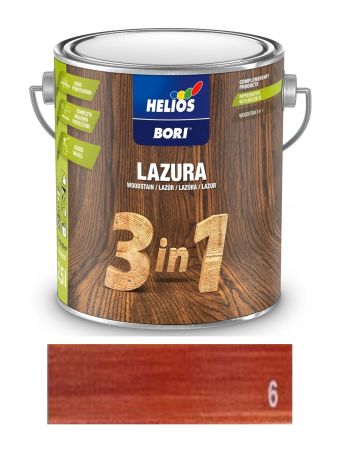 BORI lazura 3v1 třešeň 6 2,5L