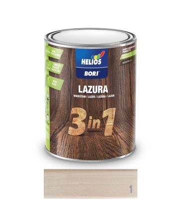 BORI lazura 3v1 bezbarvá 1 0,75L